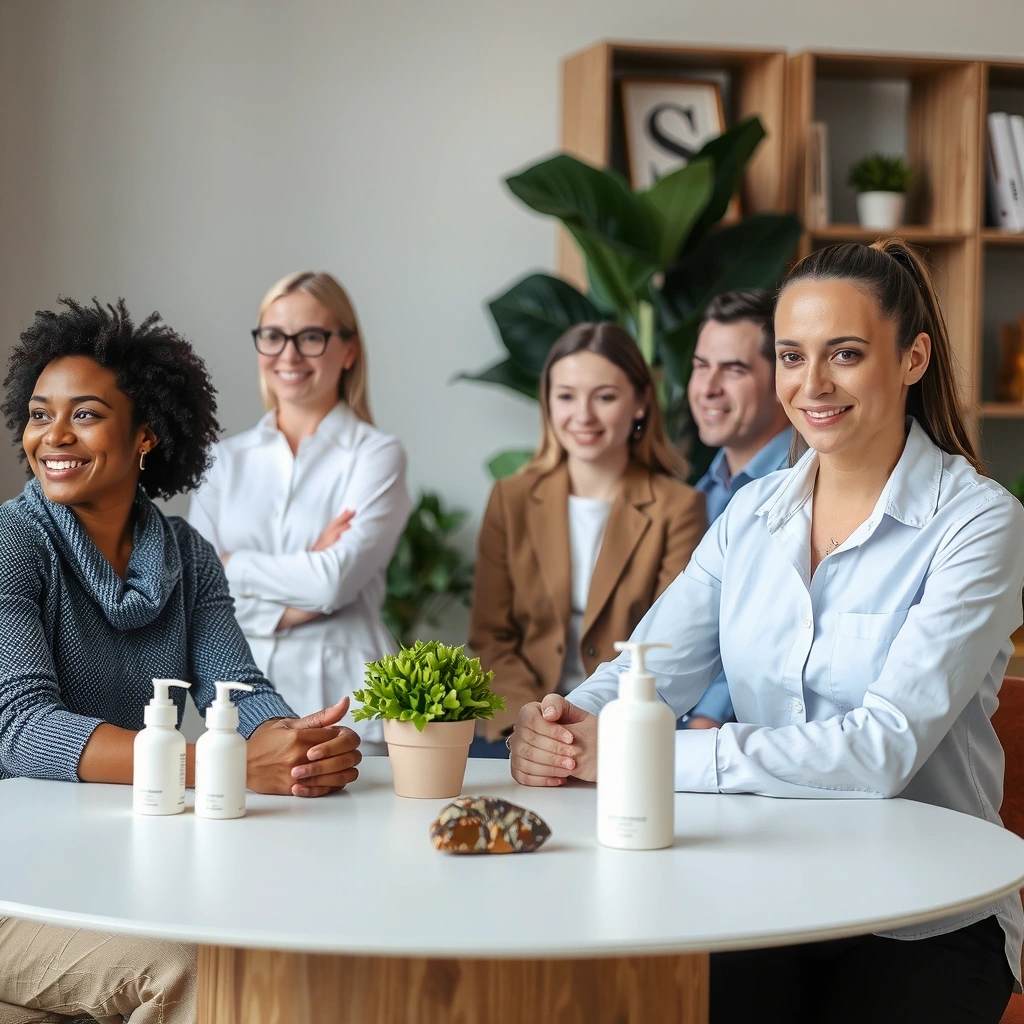 Customer service team and support excellence