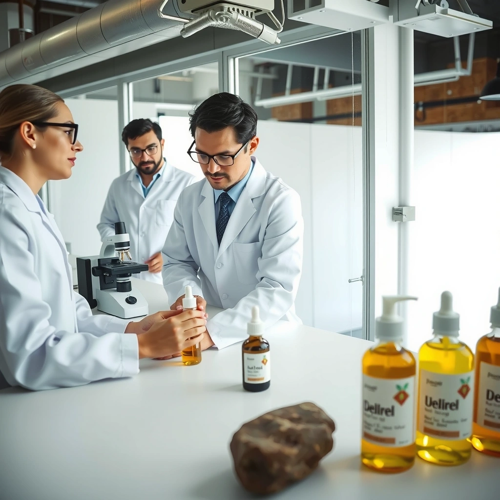 Quality control laboratory and manufacturing process